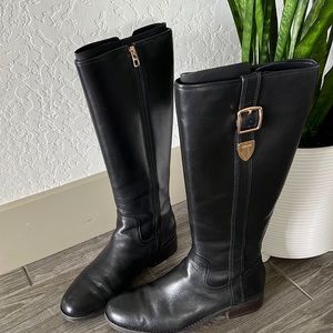 Coach Black Riding Boots